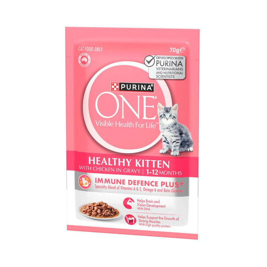 Purina One Cat Food Pouch Kitten With Chicken - 70g