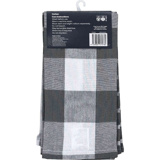 Mint Everyday Tea Towel Cotton Starter Assorted 5 Pack