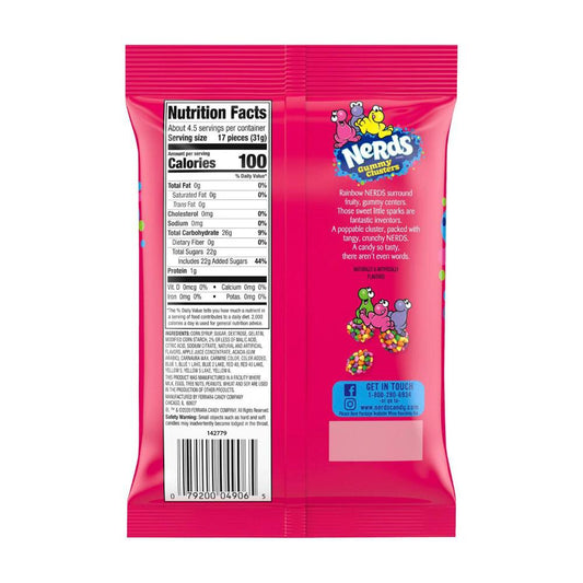 Nerds Rainbow Gummy usters - 141g