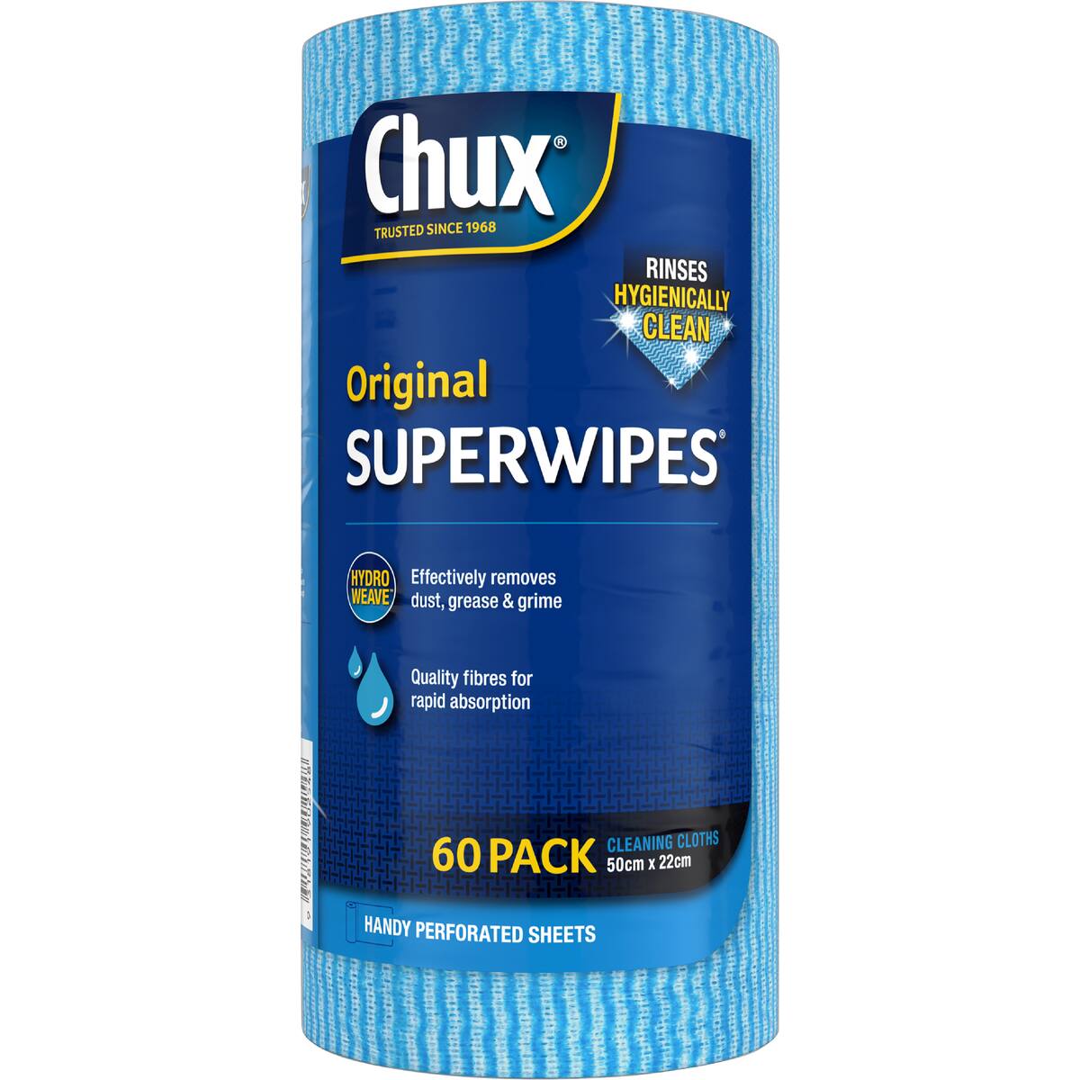 Chux Wipes 60 Pack