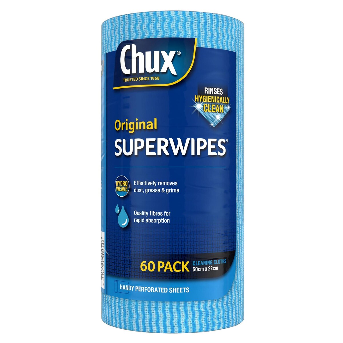 Chux Wipes 60 pack