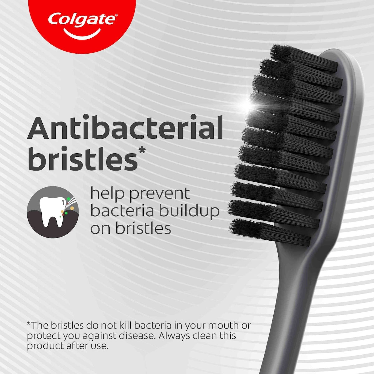 Colgate Toothbrush Slim Soft Charcoal Infused Each