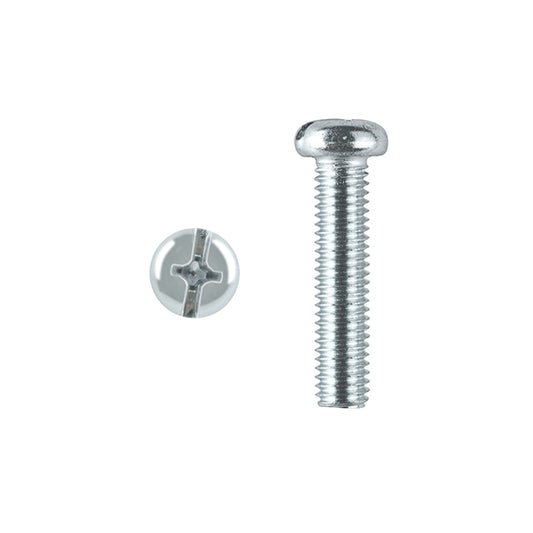 Pinnacle Zinc Plated Round Head Bolts & Nuts M6 x 65mm 2 Pack