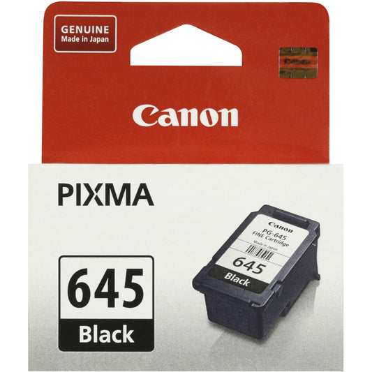 Canon Printer Ink Pg645 Black Ink Tank Each