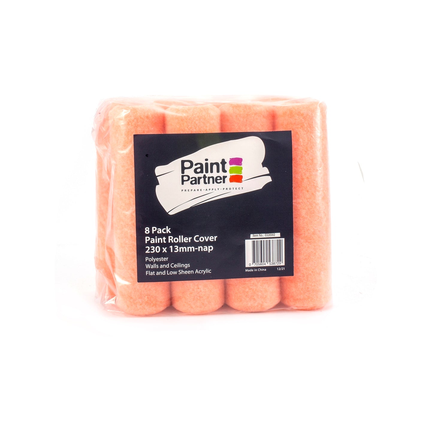 Paint Partner Paint Roller Cover - 230mm - 8 Pack