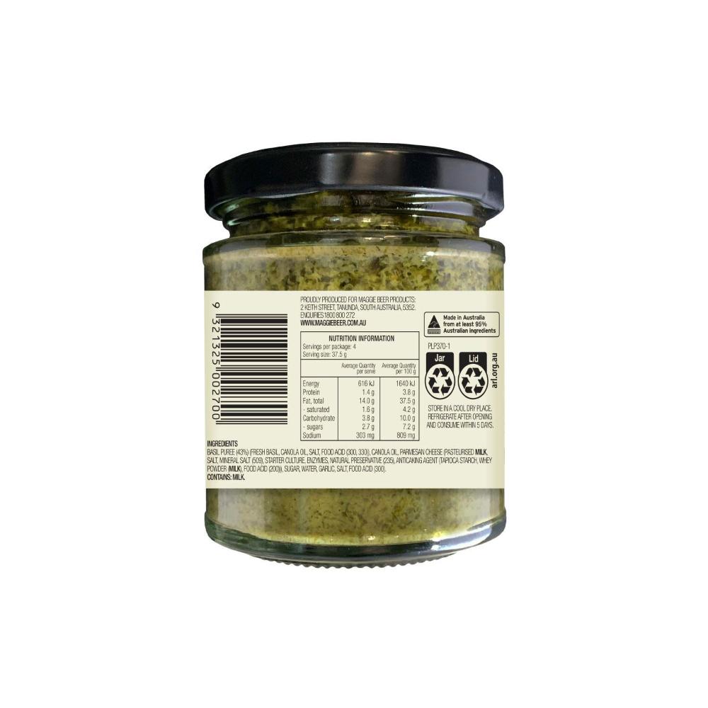 Maggie Beer Classic Basil Pesto - 150g