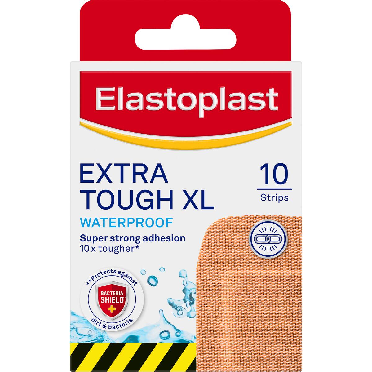 Elastoplast Heavy Fabric Plaster Strips Xl 10 Pack