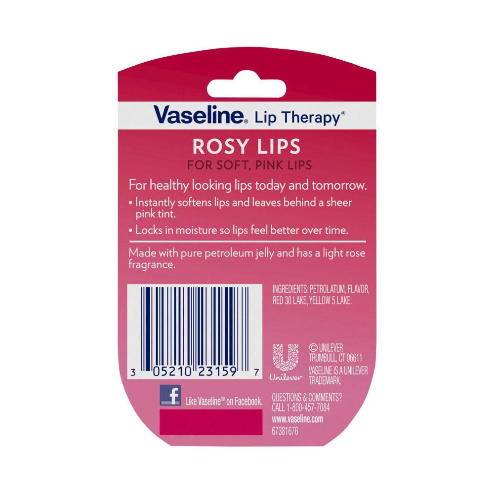 Vaseline Lip Therapy Rosy Lips Tub - 7g