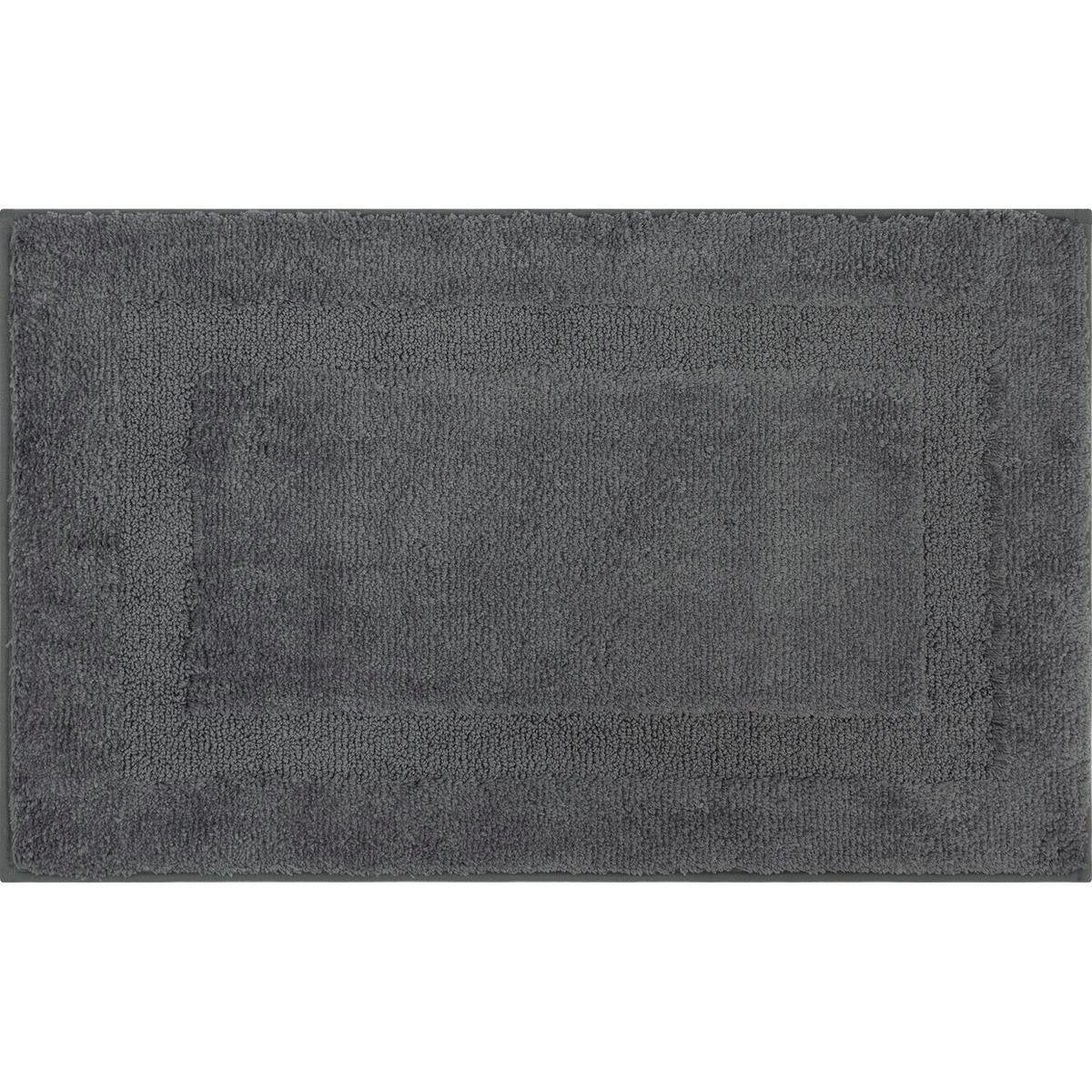 Matpro Microfibre Bath Mat 50 x 80cm Charcoal Soft Absorbent Comfort