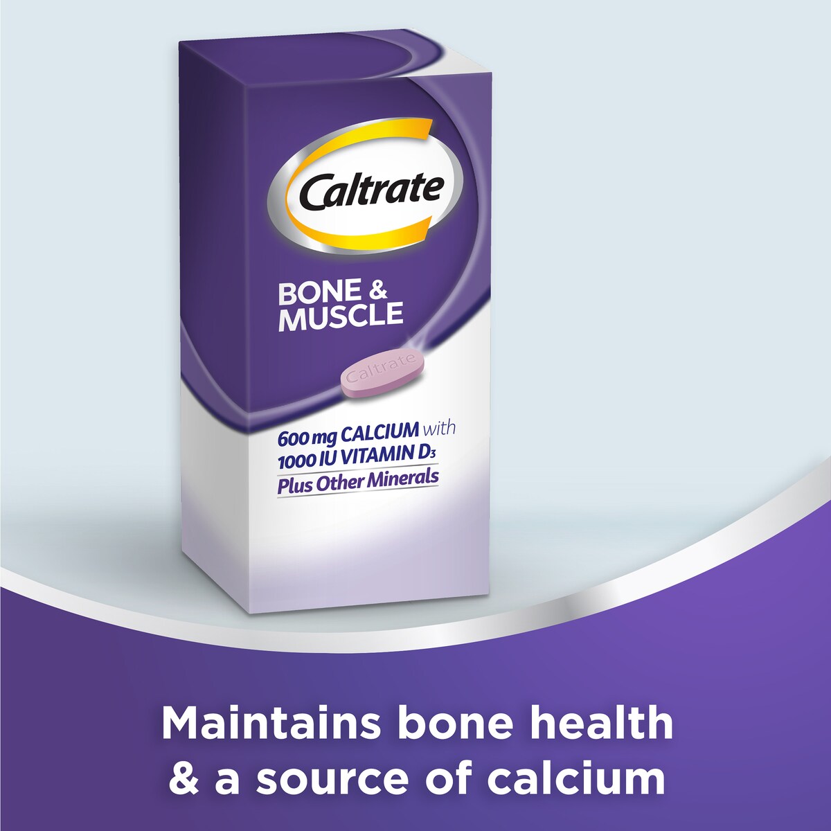Caltrate Bone & Muscle With Calcium & Vitamin D3 100 pack