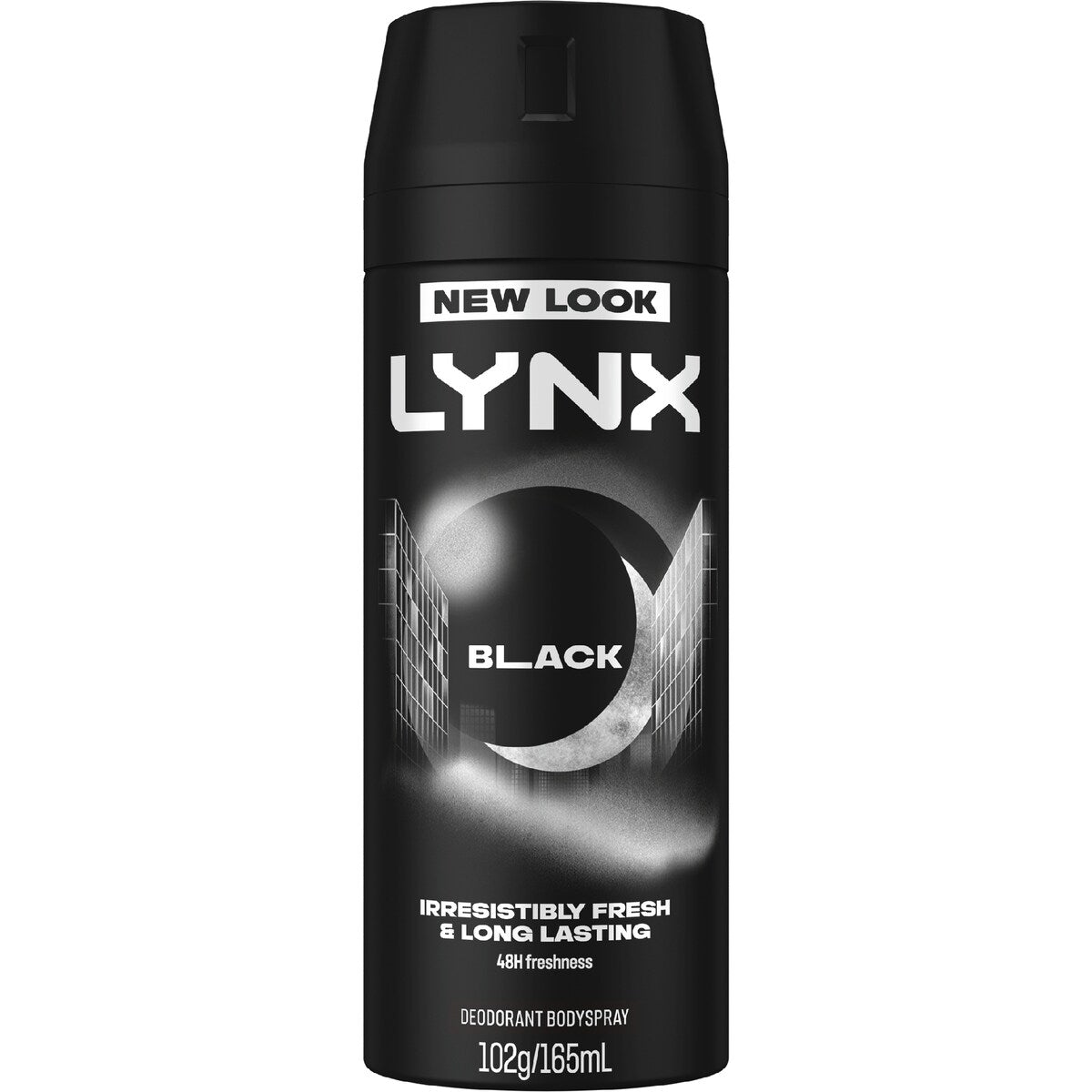 Lynx Deodorant Body Spray Black 48h 165ml