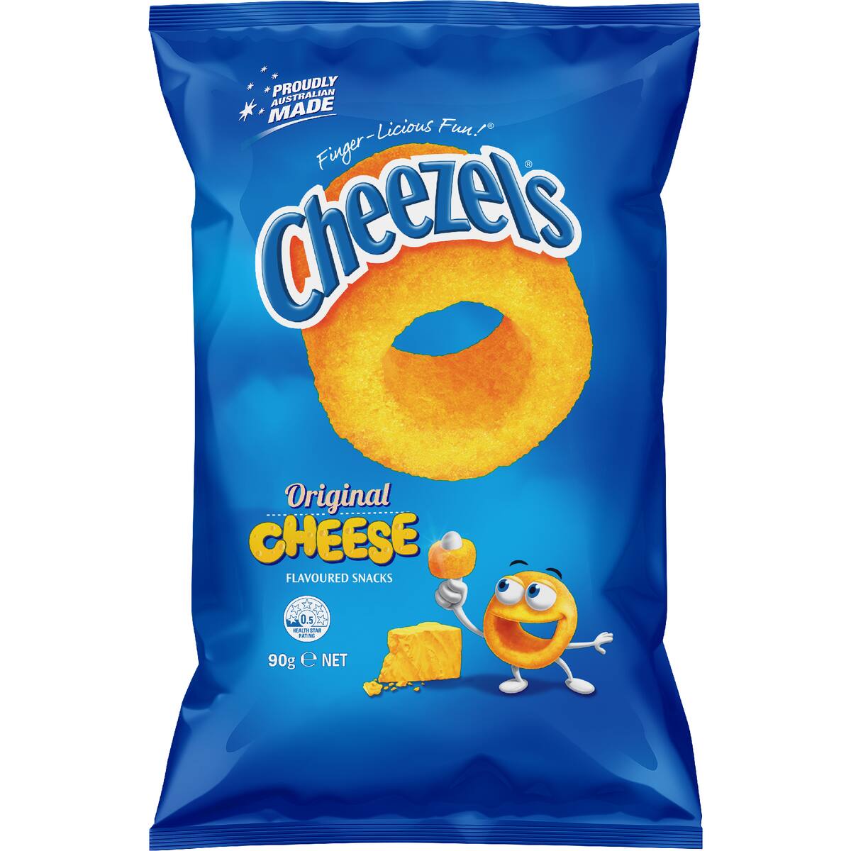 Cheezels Original Cheese Flavoured Snacks 90g