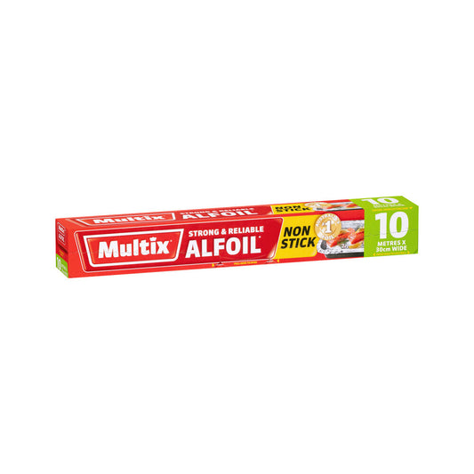 Multix Non Stick Alfoil Strong & Reliable 10m - 1 pack