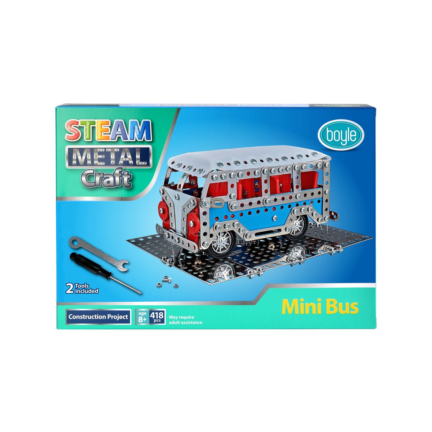 Boyle S.T.E.A.M. Mini Bus Kit - 17cm