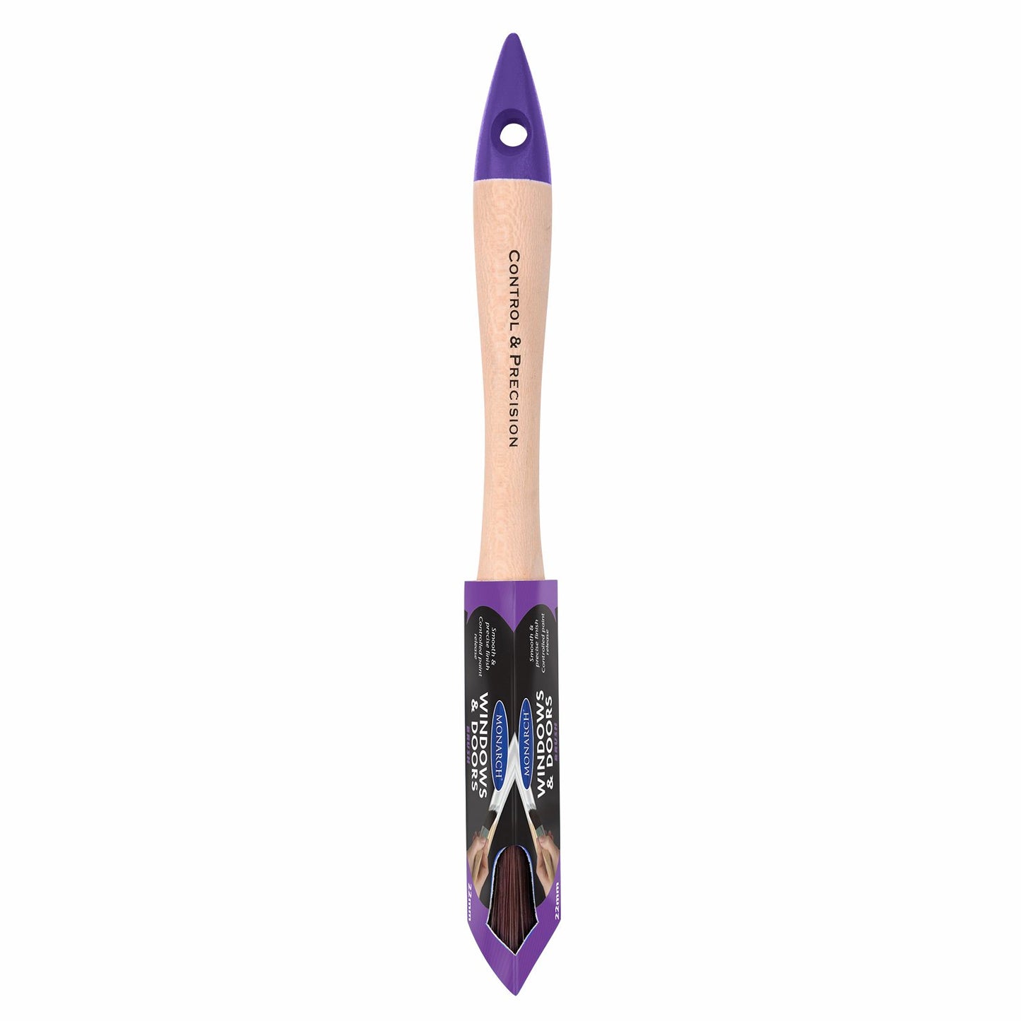 Monarch Synthetic Window Door Trim Brush - 22mm