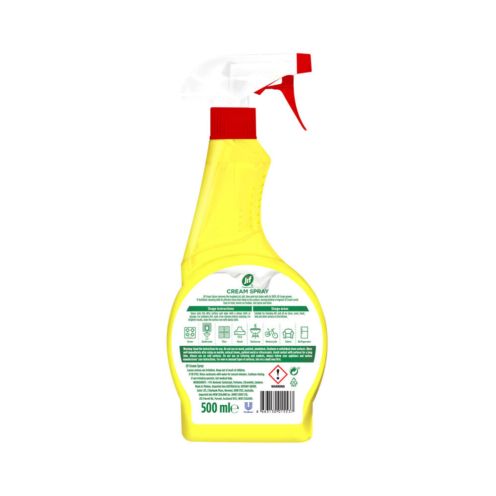 Jif Cream Multipurpose Spray Lemon - 500mL