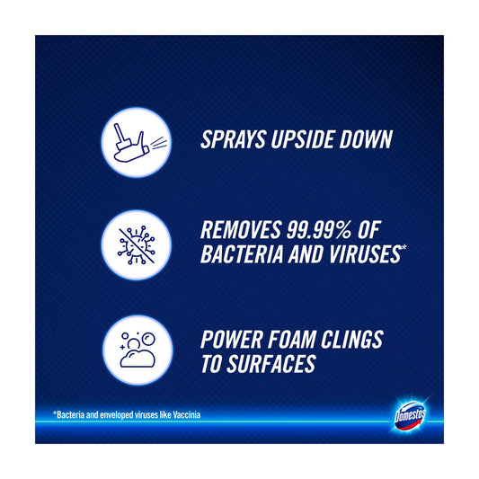 Domestos Power Foam Toilet & Bathroom Spray - 450mL