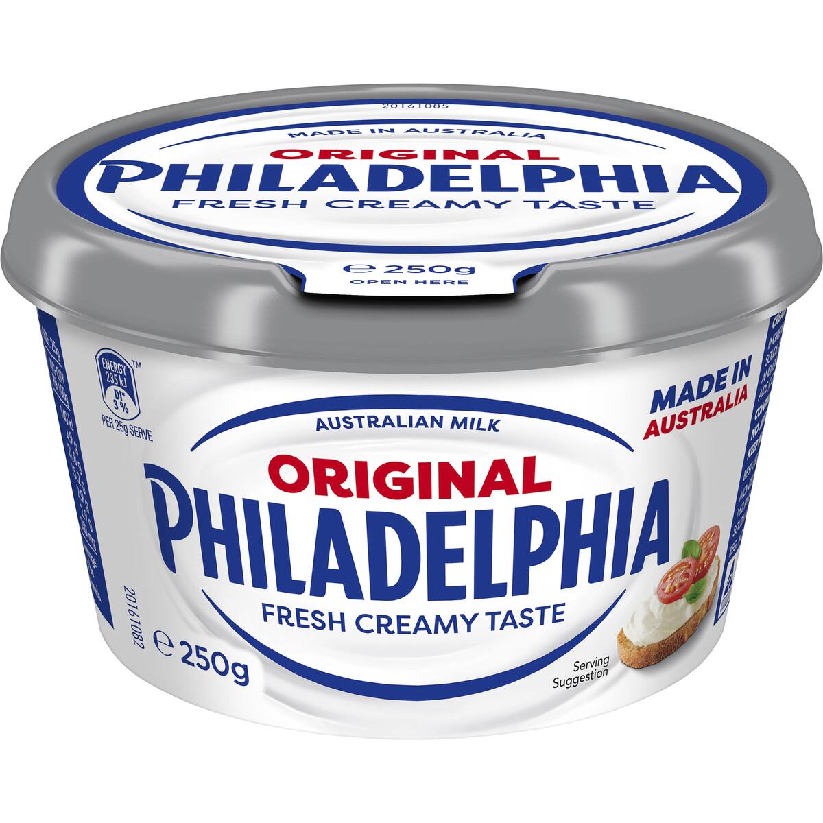 Philadelphia Original Cream Cheese Spread Tub 250g