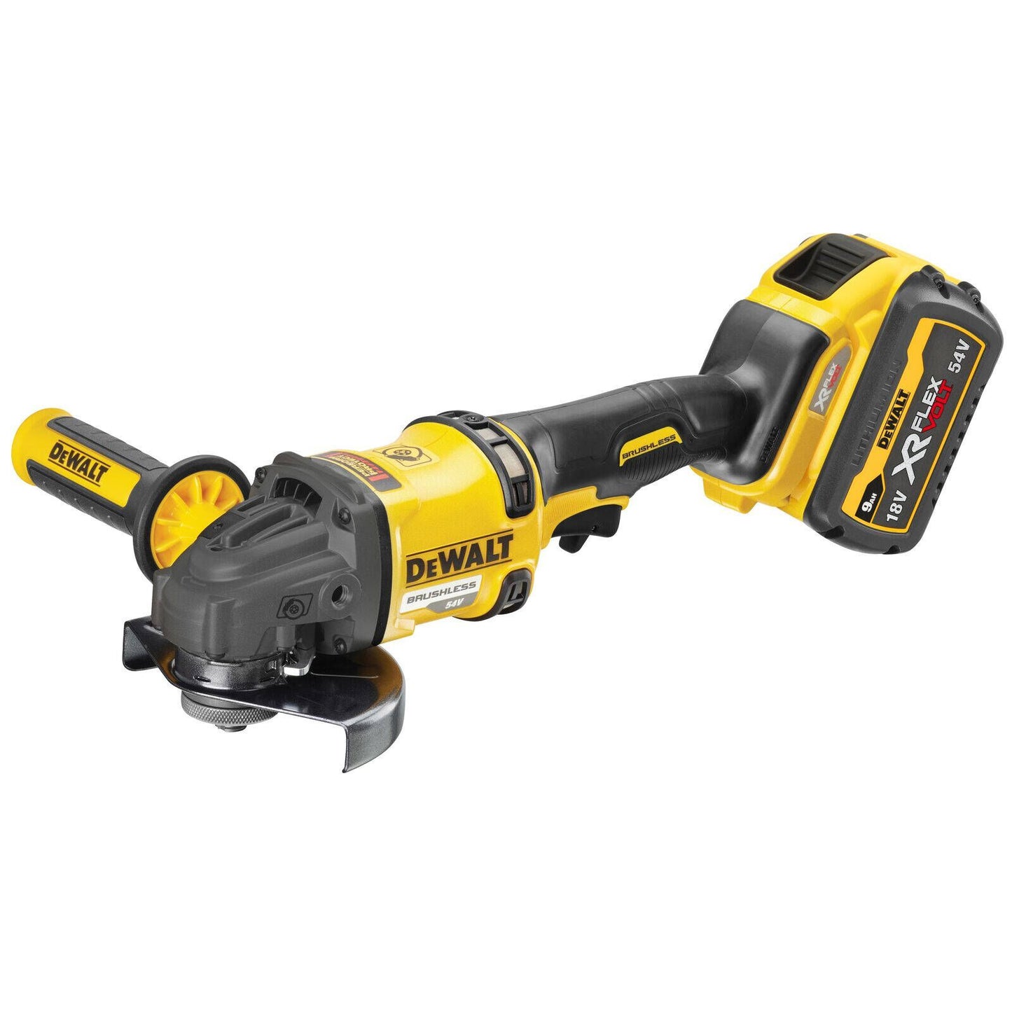 Dewalt Flexvolt XR Angle Grinder - 54V - 125mm - 9.0Ah Kit