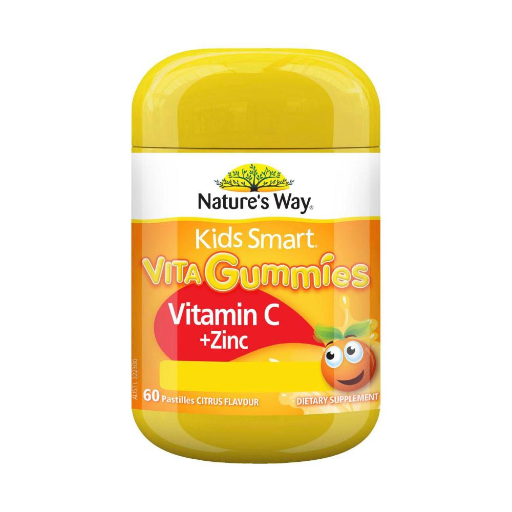 Nature's Way Kids Smart Gummies Vitamin C +zinc - 60 Pack