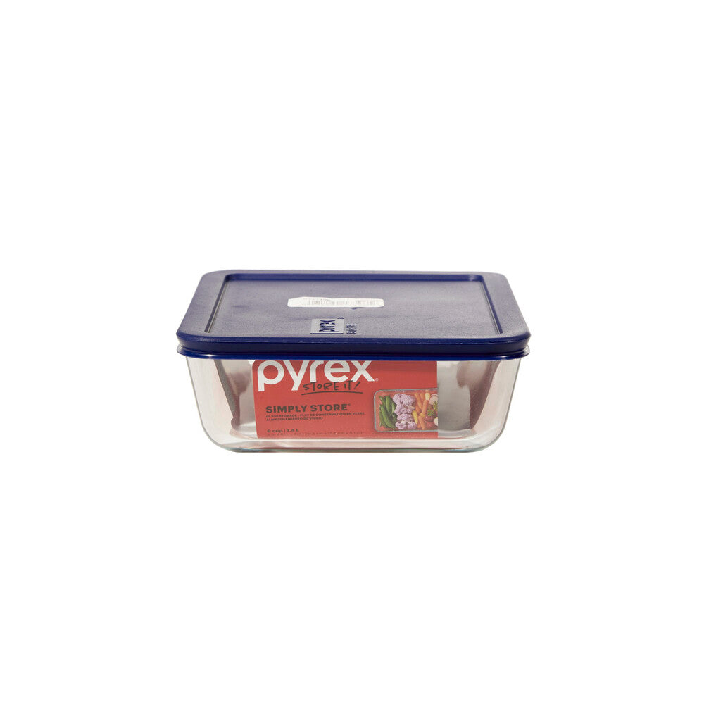 Pyrex Simply Store Glass Rectangle Container 1.4l - 1 each