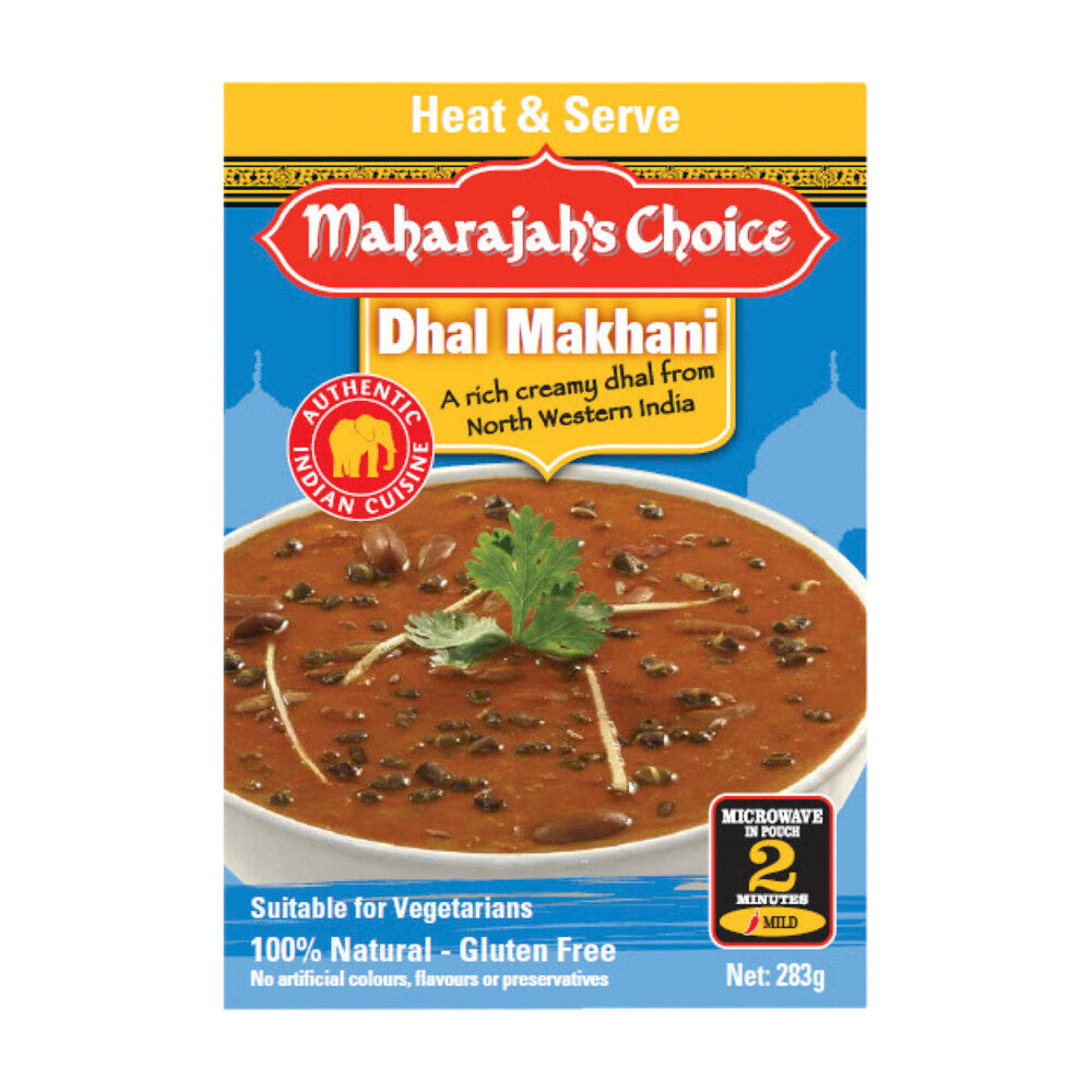 Maharajah's Choice Dhal Makhani Ready Meal - 283g