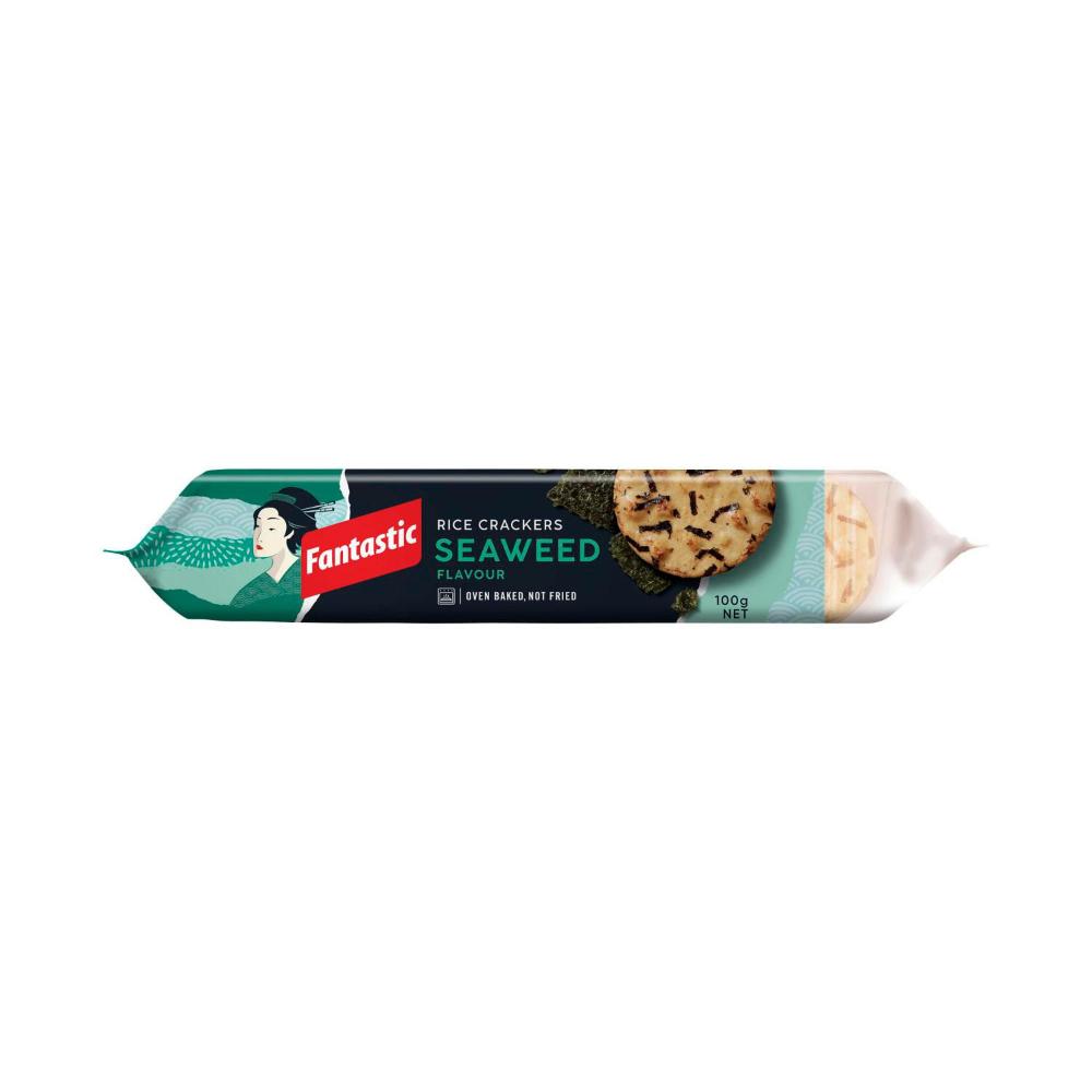Fantastic Rice Crackers Seaweed - 100g