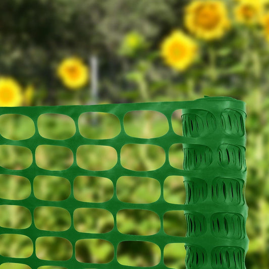 Jack 1x30m Trellis Barrier Mesh - Green PVC, UV Stabilised, Durable