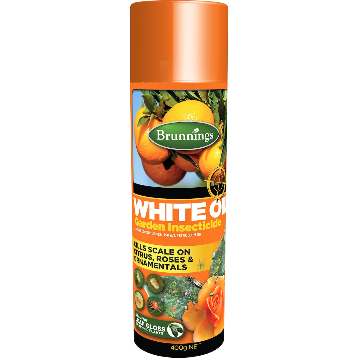 Brunnings White Oil Aerosol 400g