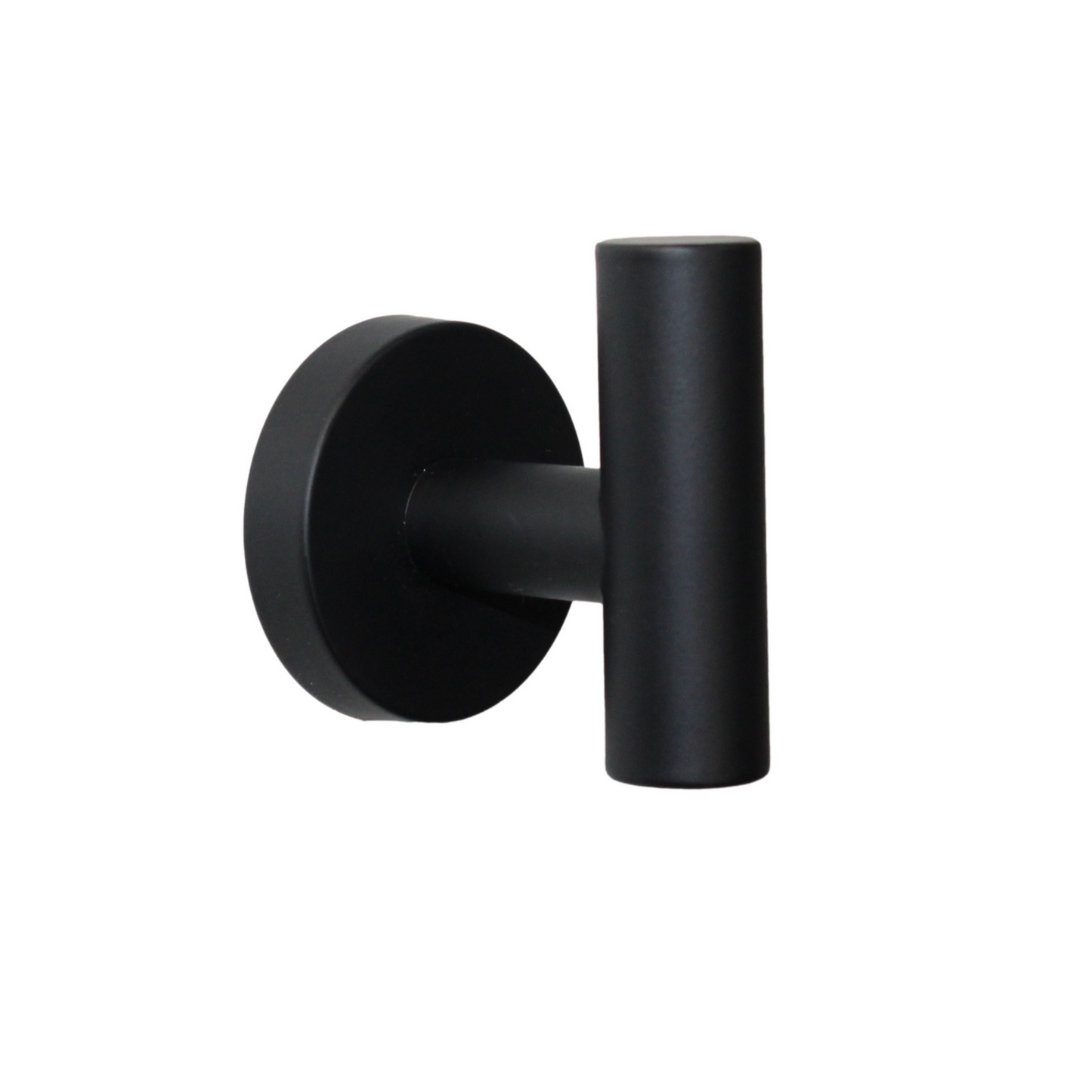 Barelli Matte Black Toscana Robe Hook - 60 x 90mm