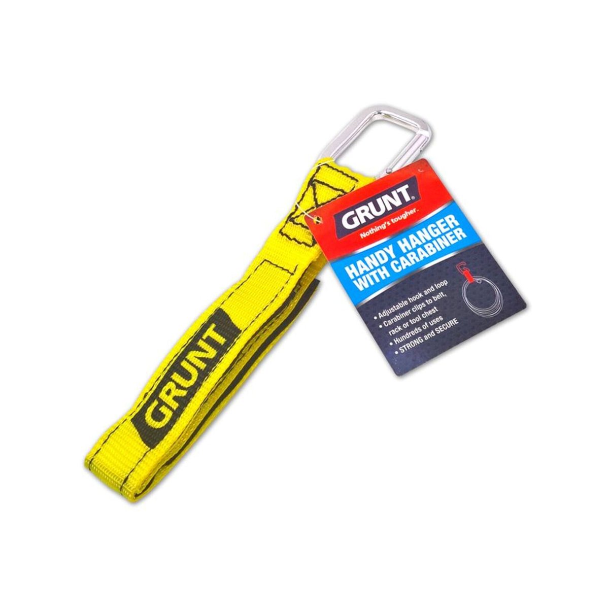 Grunt Handy Hanger - 20cm Clip - Strong Secure - Easy Carry