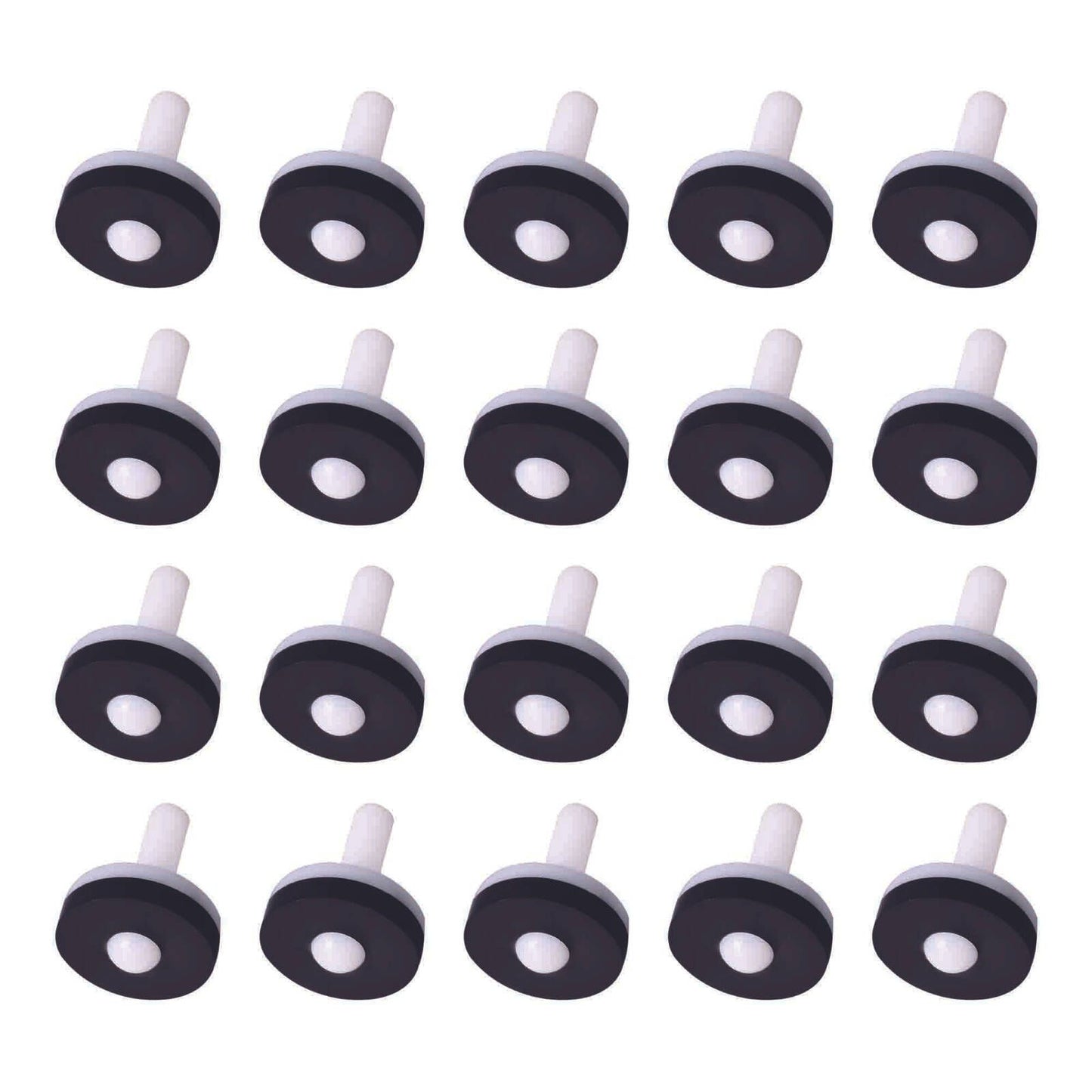 Kinetic 12mm Nylon Tap Valve - 20 Pack