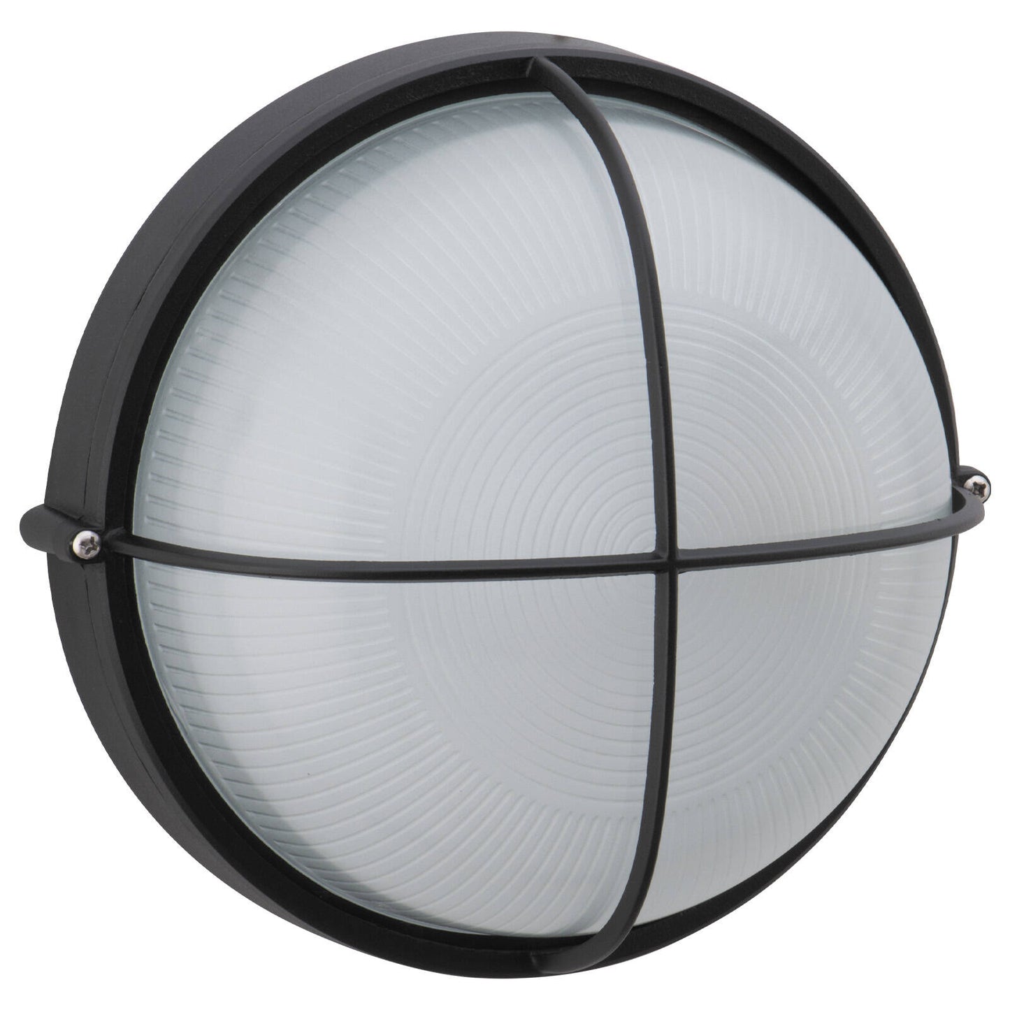 Arlec Large Kent Aluminium Bunker Light - 240mm