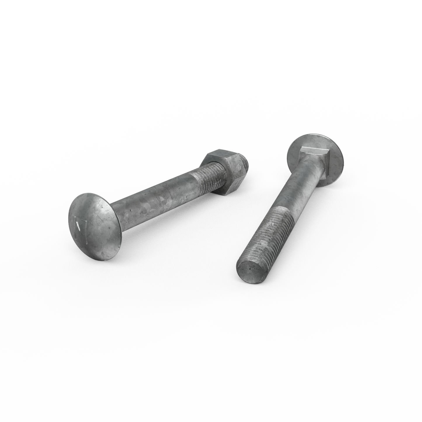 Zenith M12 x 100mm - Hot Dip Galvanised Cup Head Bolts & Nuts