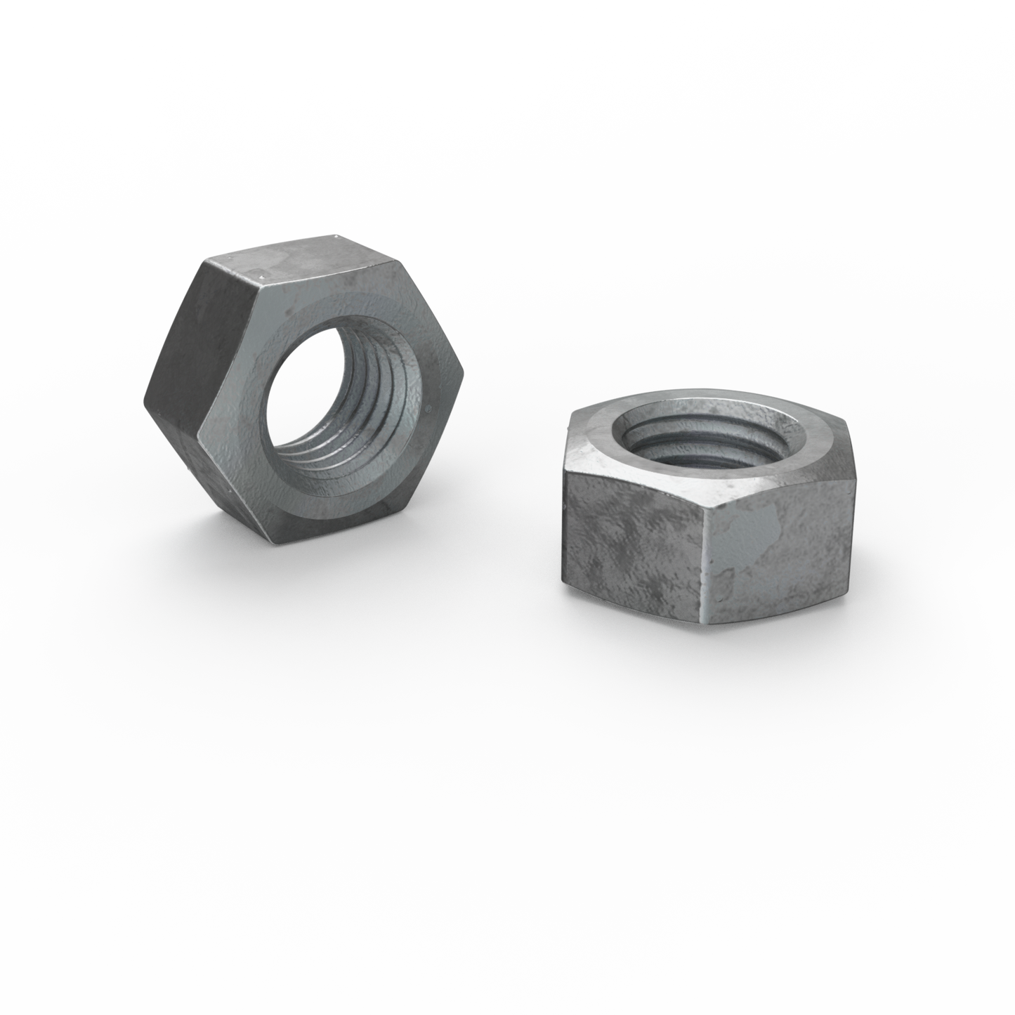 Zenith Hot Dip Galvanised Hex Nuts - M10