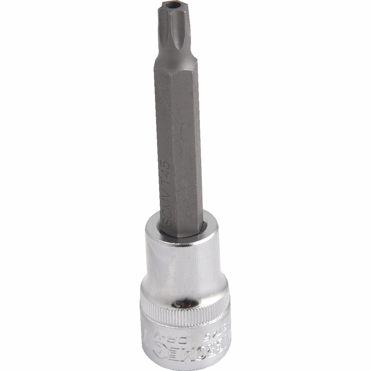 Kincrome Tamperproof Torx Bit Socket T45 100mm Chrome Vanadium Steel