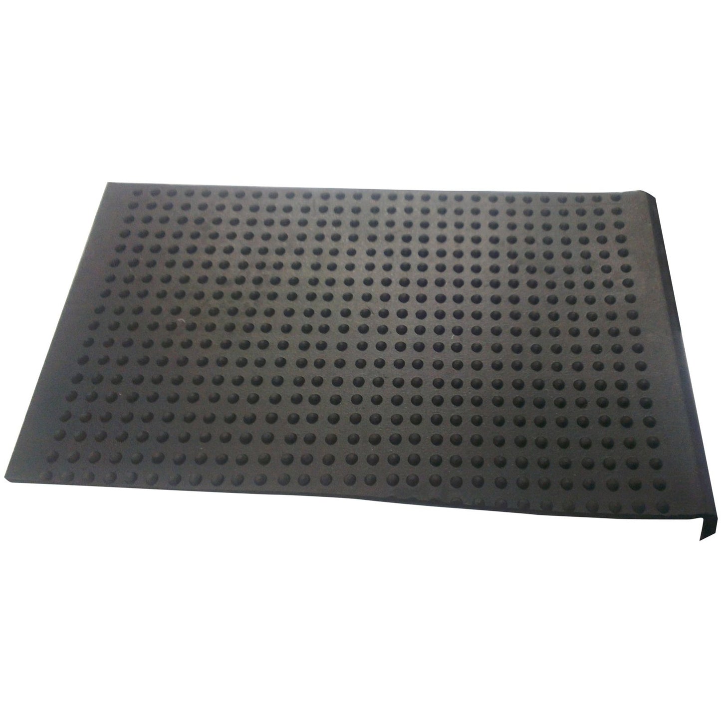 Ideal Black Rubber Stair Tread - 25x75cm