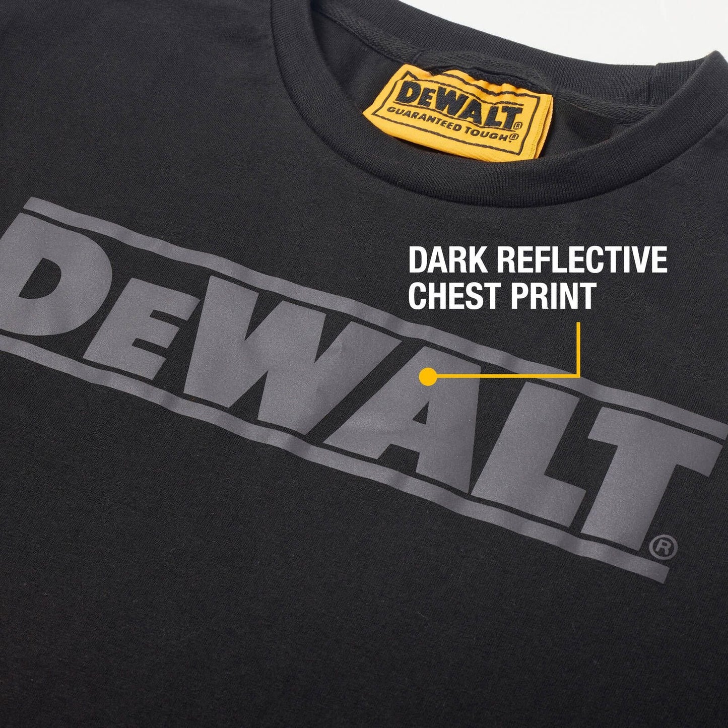 DEWALT Oxide Black Crew Neck Shirt - Size S