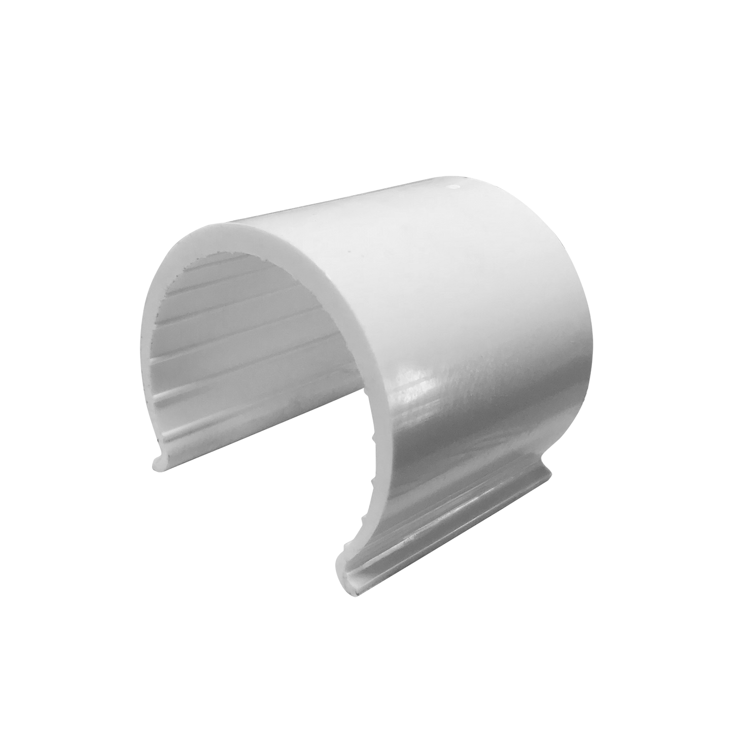 Holman Ezyfit PVC Snap Clamp - 40mm - White