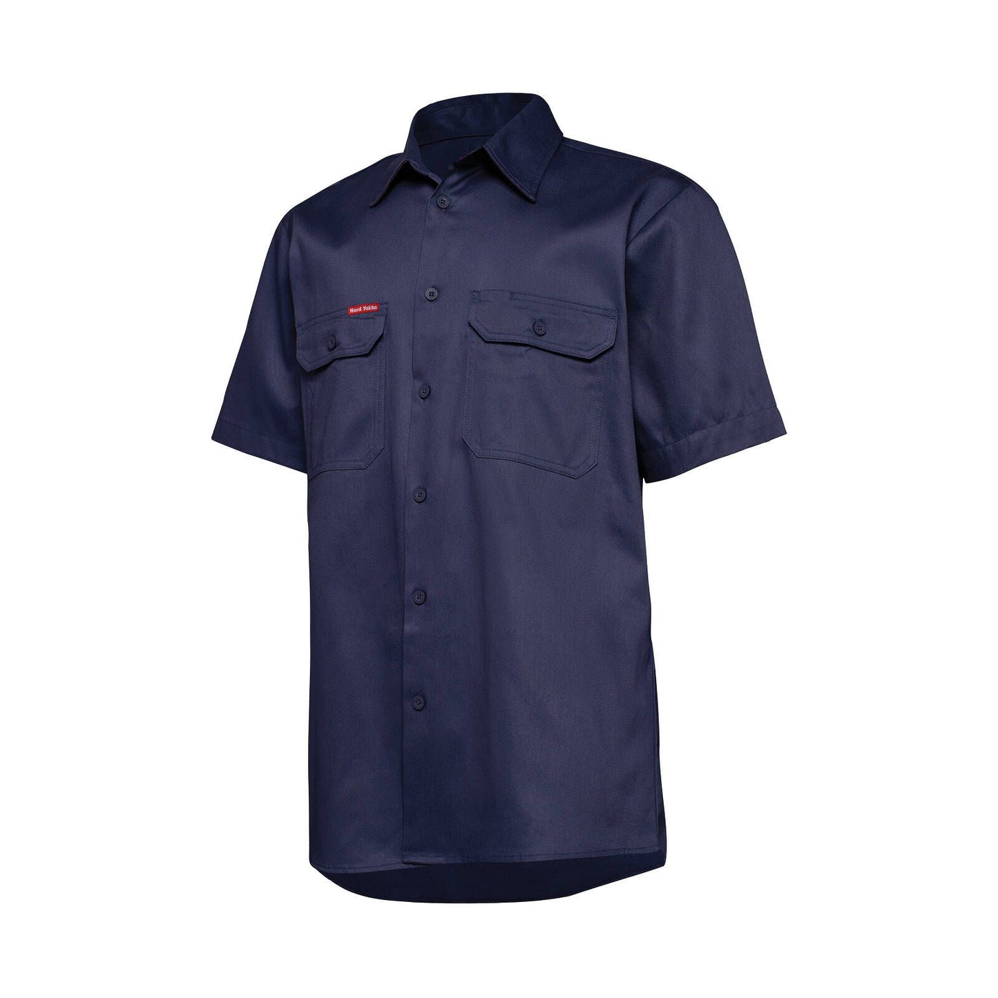Hard Yakka Blue Core Lightweight Vented Short Sleeve Shirt - Size L