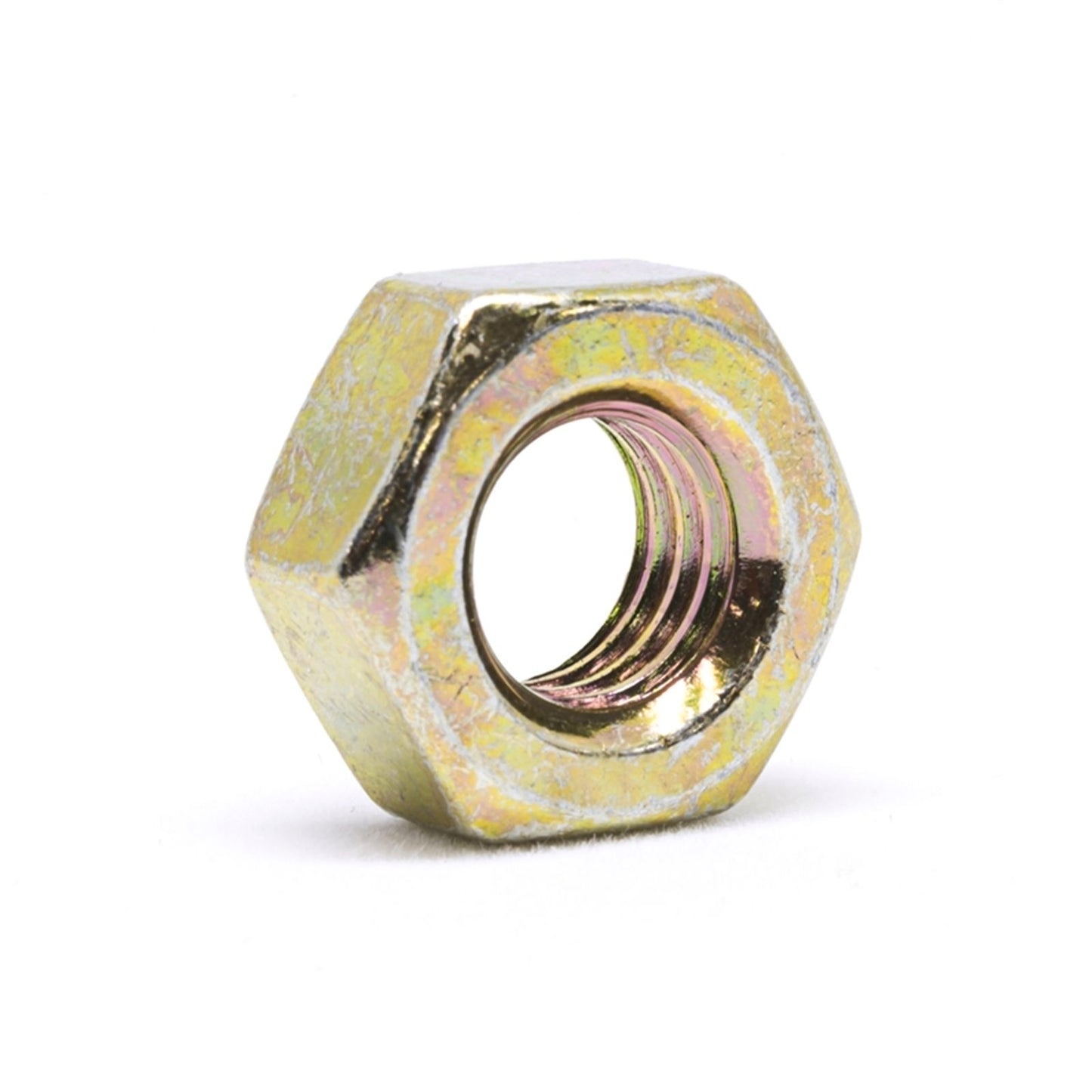 Pinnacle High Tensile Yellow Zinc Hex Nuts Metric Thread M5 x 0.8mm 10 Pack