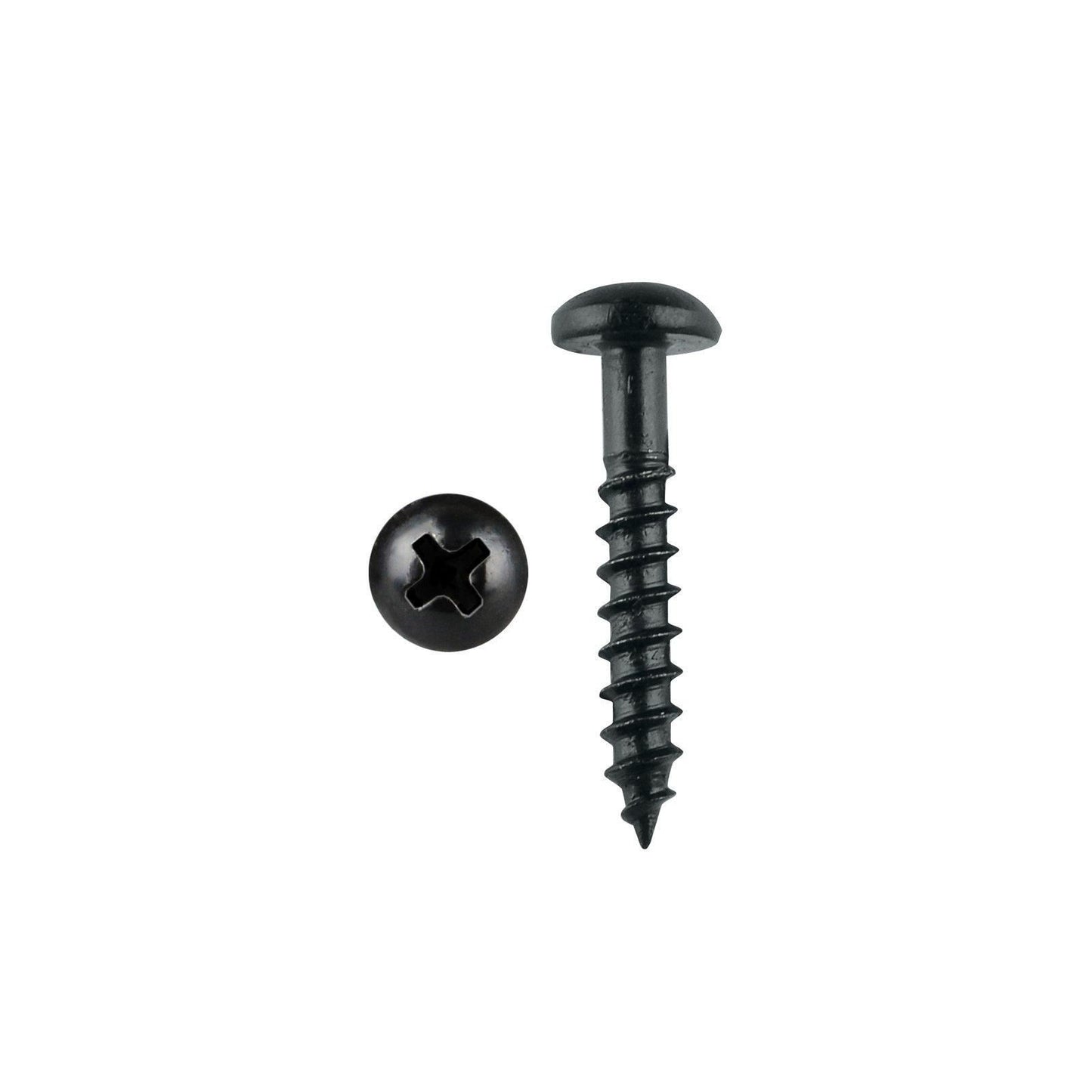 Pinnacle Black Round Head Timber Screw - 3.5 x 20mm - 30 Pack