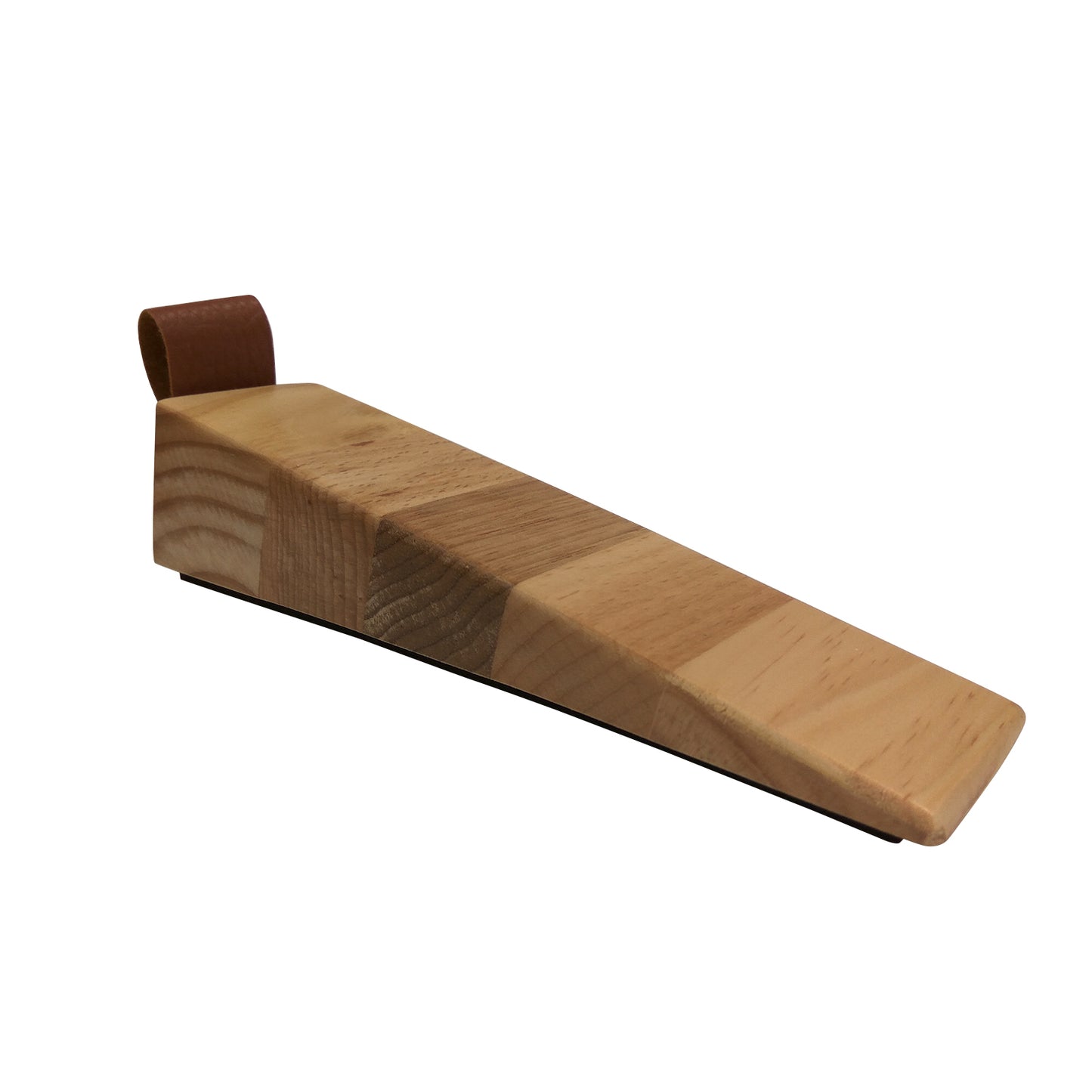 Adoored Timber Leather Door Wedge 43mm