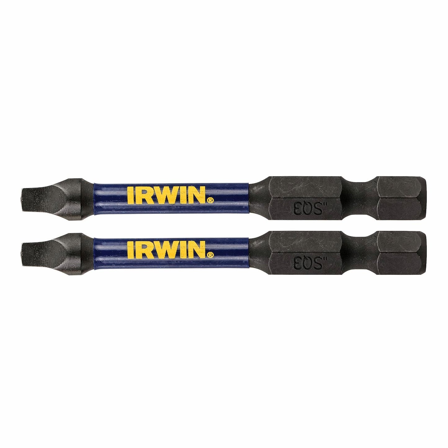 Irwin Impact Pro Performance Bits - 57mm SQ3 - 2 Pack