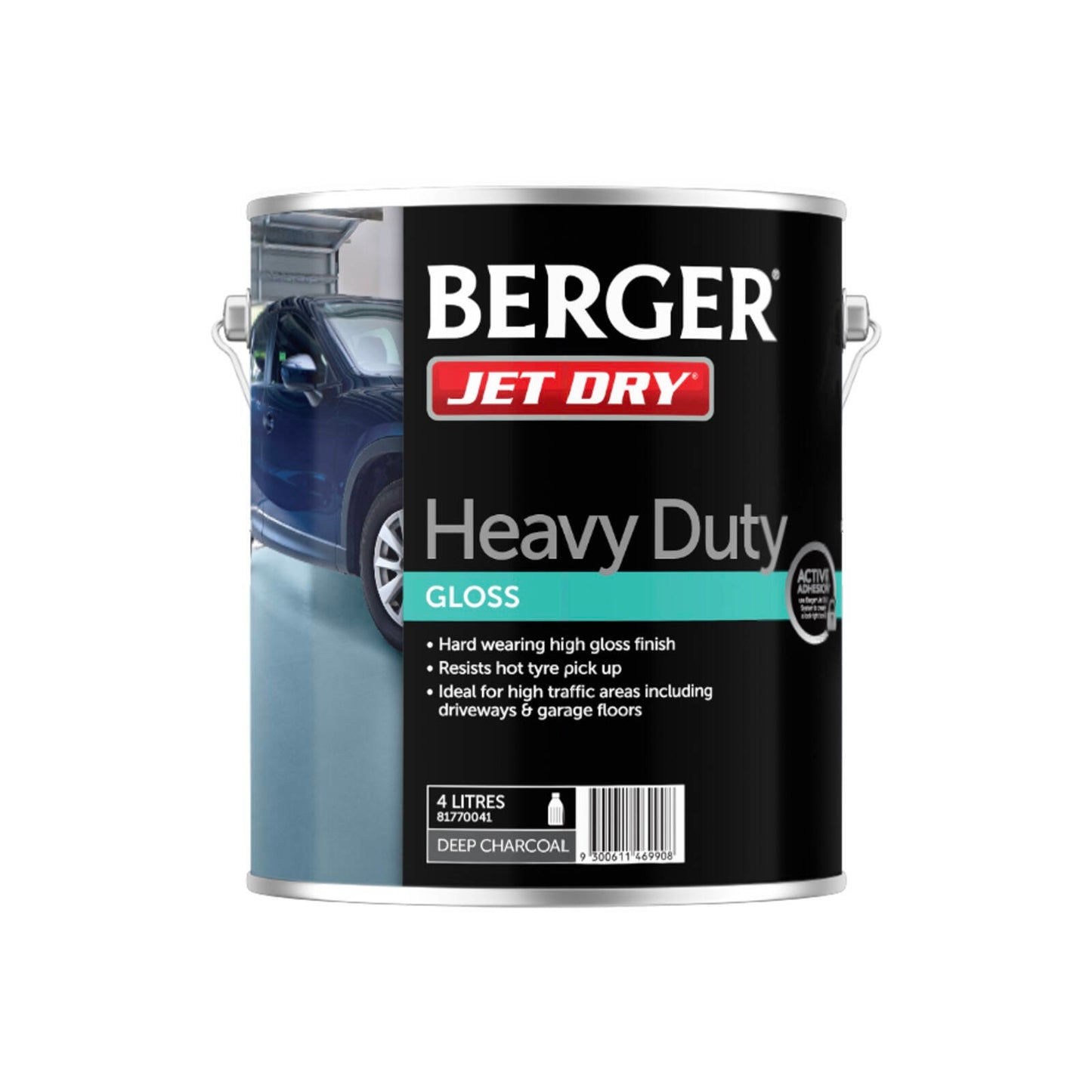 Berger Jet Dry Heavy Duty Paving Paint - 4L