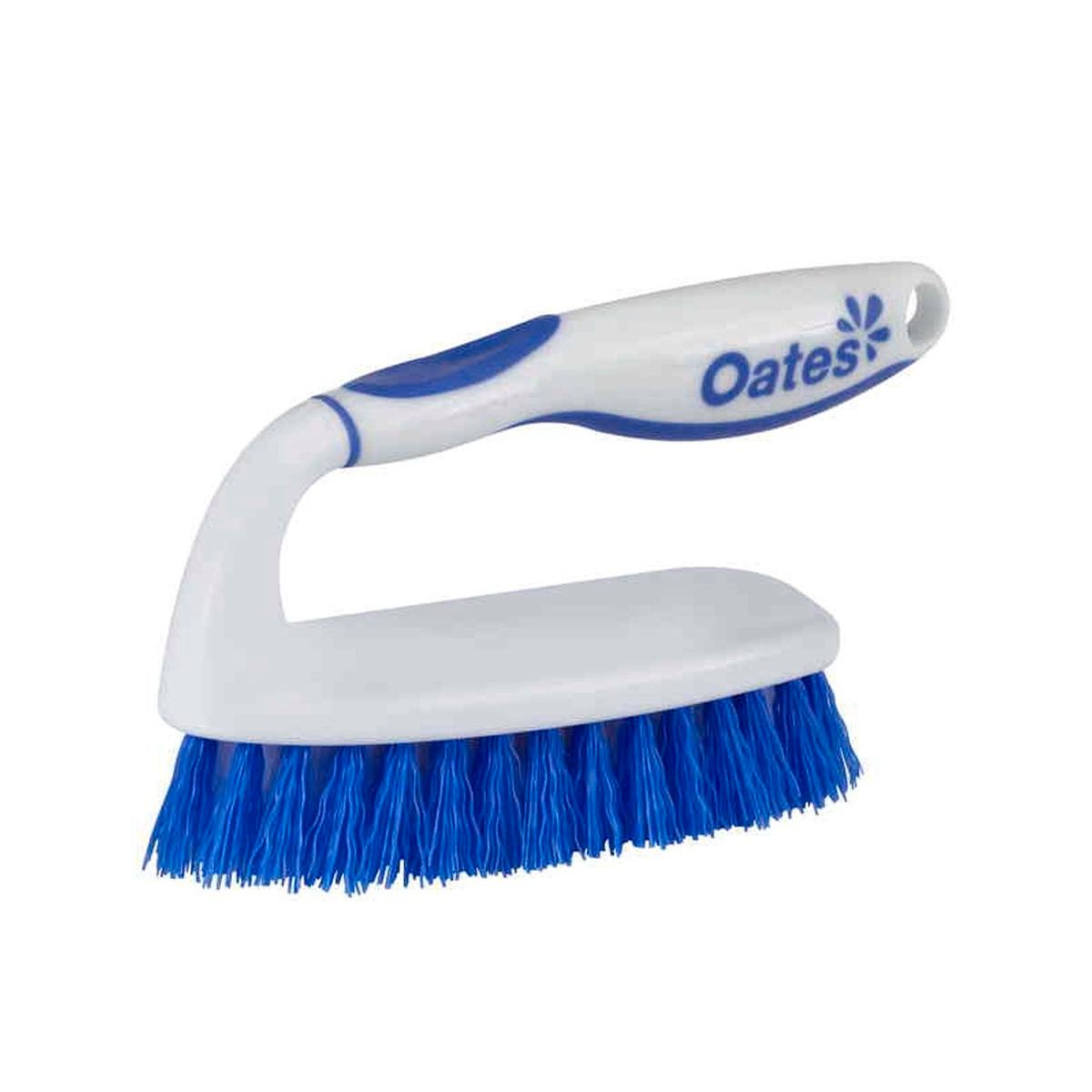 Oates Soft Grip Scrub Brush - 90mm - Ergonomic - Bathroom Cleaning
