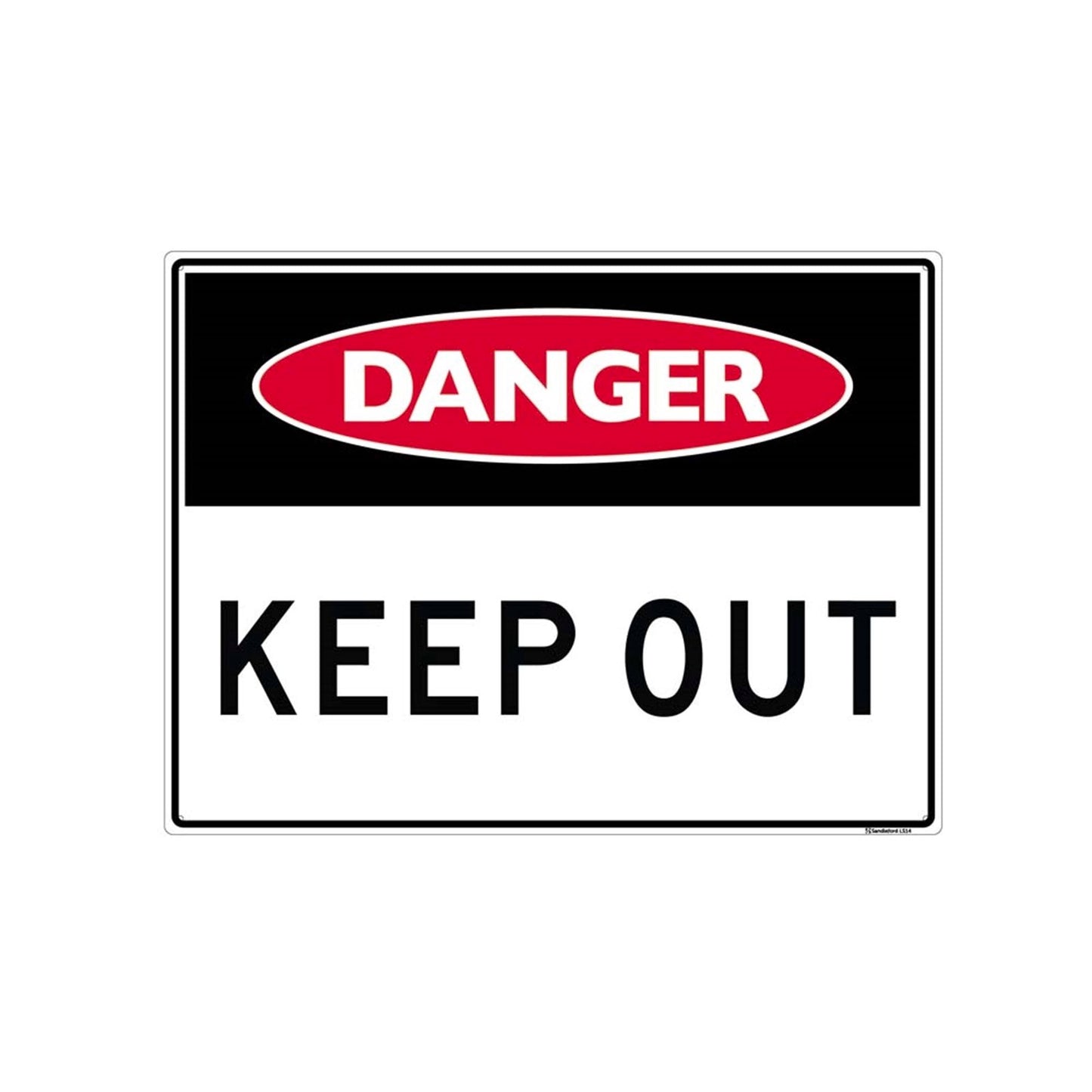 Sandleford Keep Out Sign - 450 x 600mm