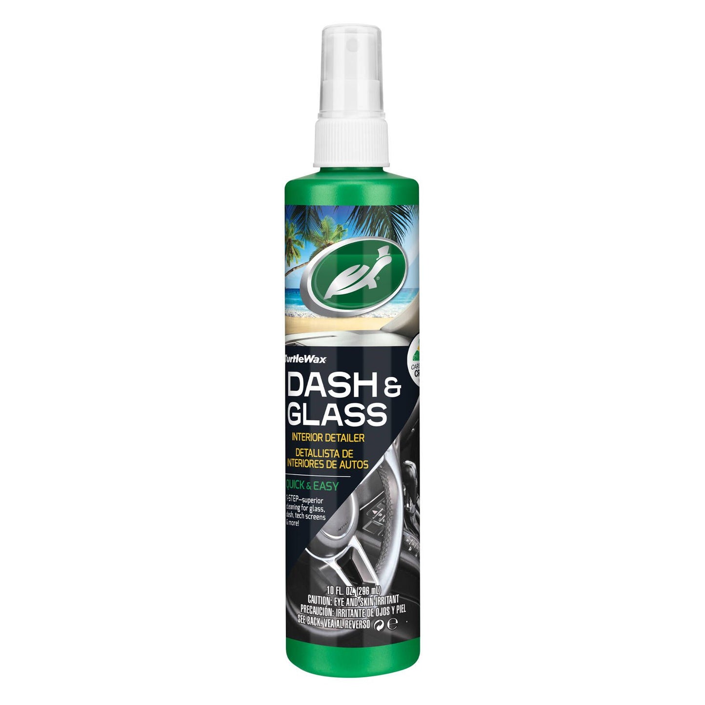 Turtle Wax Dash and Glass Interior Cleaner - 296ml