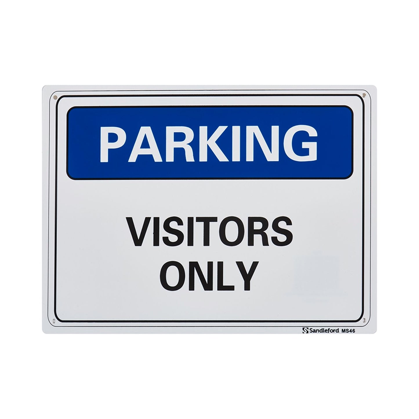 Sandleford Visitor Parking Sign - 300 x 225mm