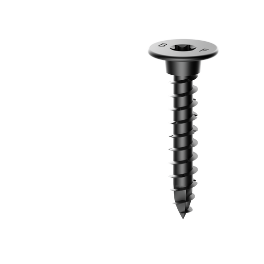Bremick XTP Post Screw 18g x 45mm Technoguard Black T40 - 100 Pack